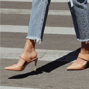 Lulu’s Faire Pointed Tan Heels